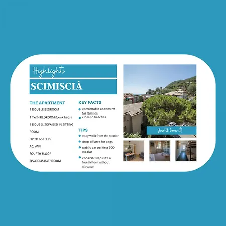 Scimiscià 2-bedroom With Ac *